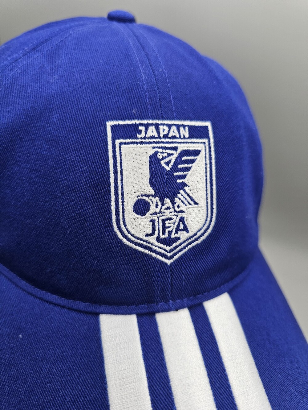 Adidas Japan Football Men’s SnapBack JFA Hat Soccer Blue Cap One Size New 26 WC - Picture 2 of 8